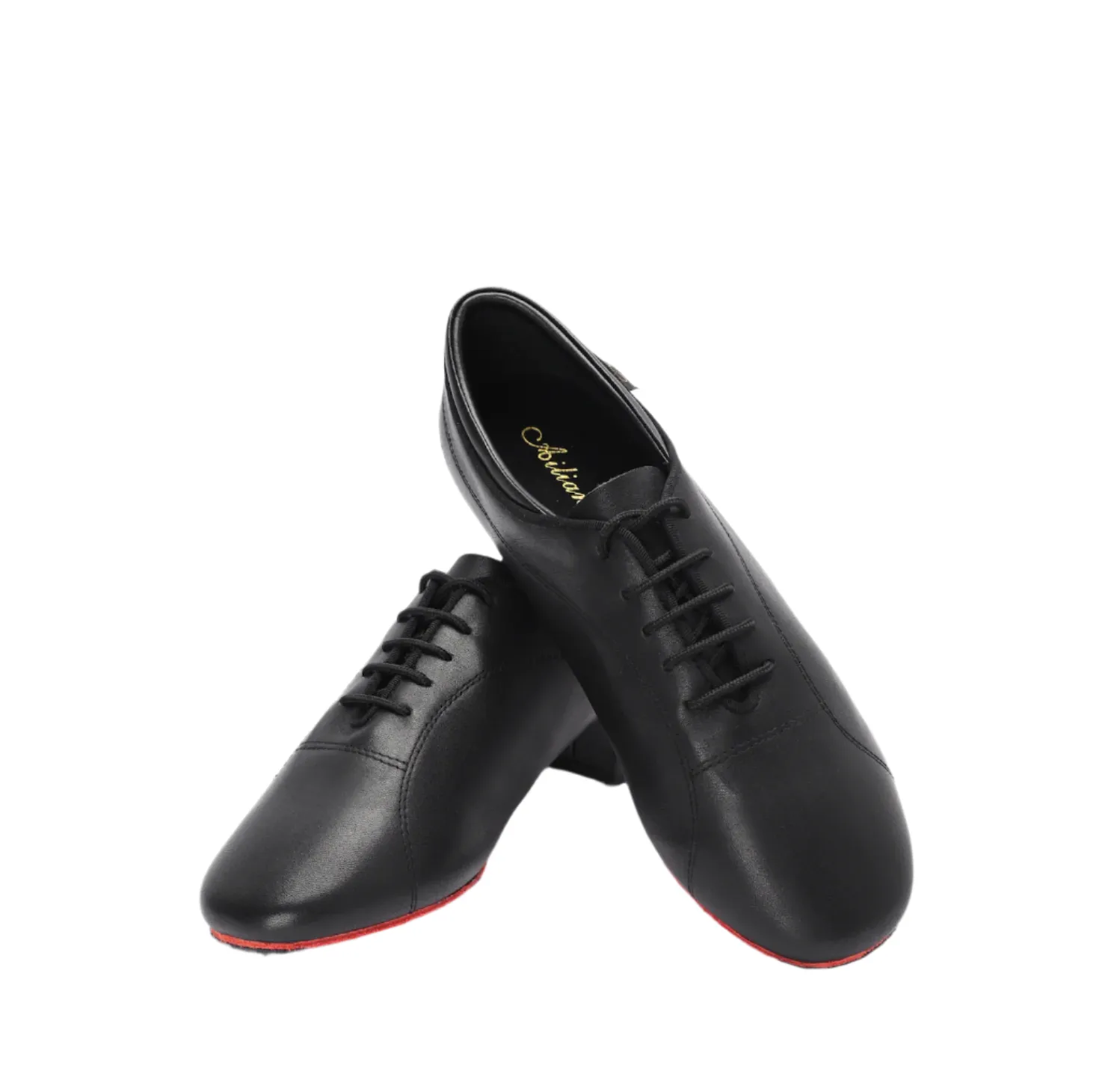 AILIANWU.L001ME MENS CALF LEATHER AND RED SOLE LATIN DANCSHOES