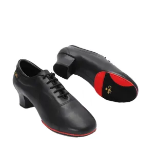 AILIANWU.L001ME MENS CALF LEATHER AND RED SOLE LATIN DANCSHOES