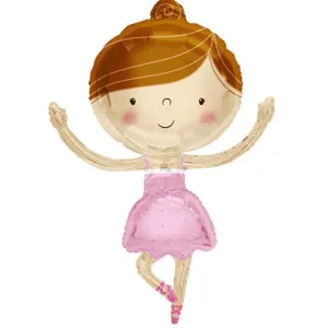 Ballerina Shape Foil Balloon (36 inch)