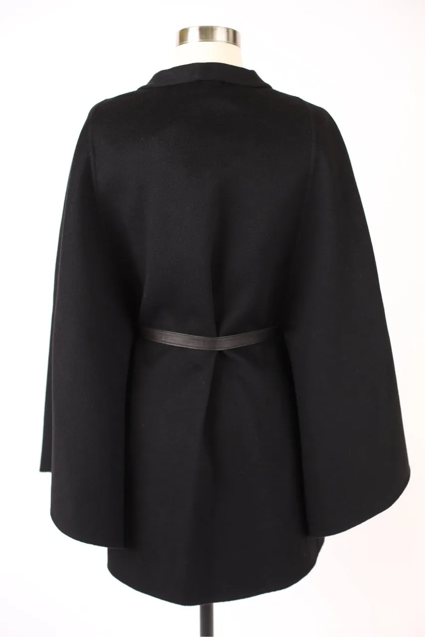 Cashmere Belted Cape