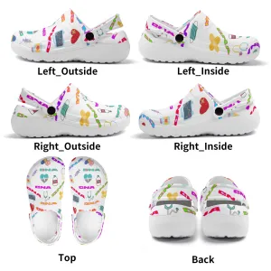 CNA Womens Lightweight Nursing Slip On Clogs - 2 colors