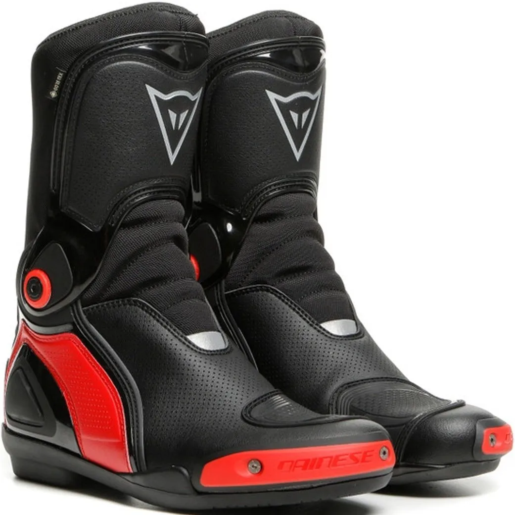 Dainese Sport Master Gore-Tex waterproof motorcycle boots, black/red