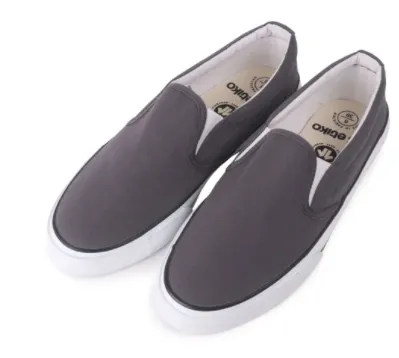 Fairtrade Slip On Grey & White Etiko Shoes