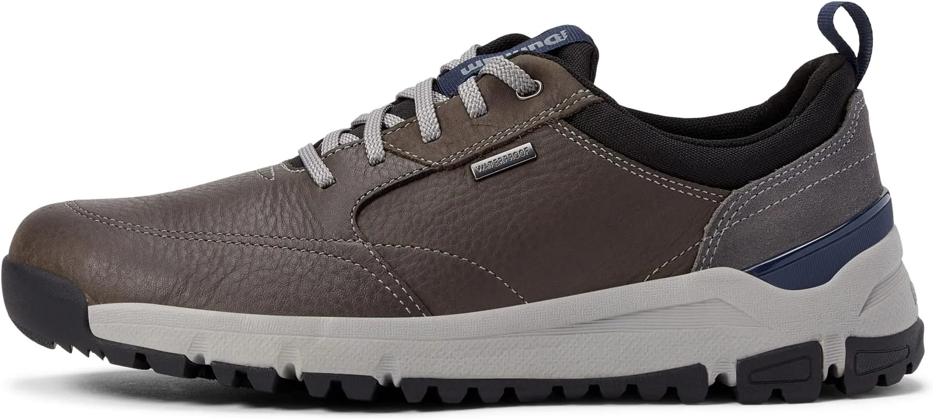 Glastonbury Waterproof UBal II Dunham Sneakers in Steel Gray