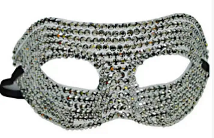 Half Mask Rhinestone