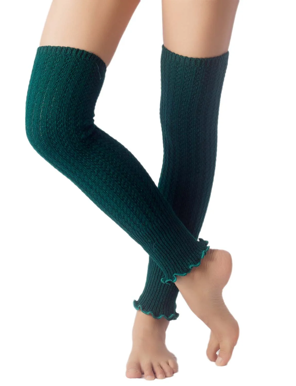 iB-iP Women's Ballet Dancer Running Aerobics Costume Stretch Leg Warmer