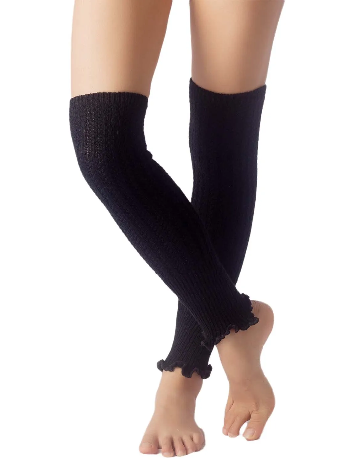 iB-iP Women's Ballet Dancer Running Aerobics Costume Stretch Leg Warmer