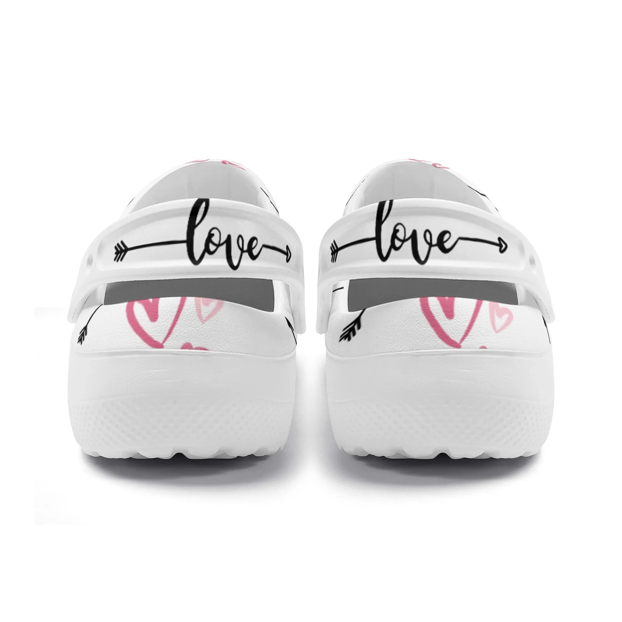 Love in Motion Womens Lightweight Nursing Slip On Clogs