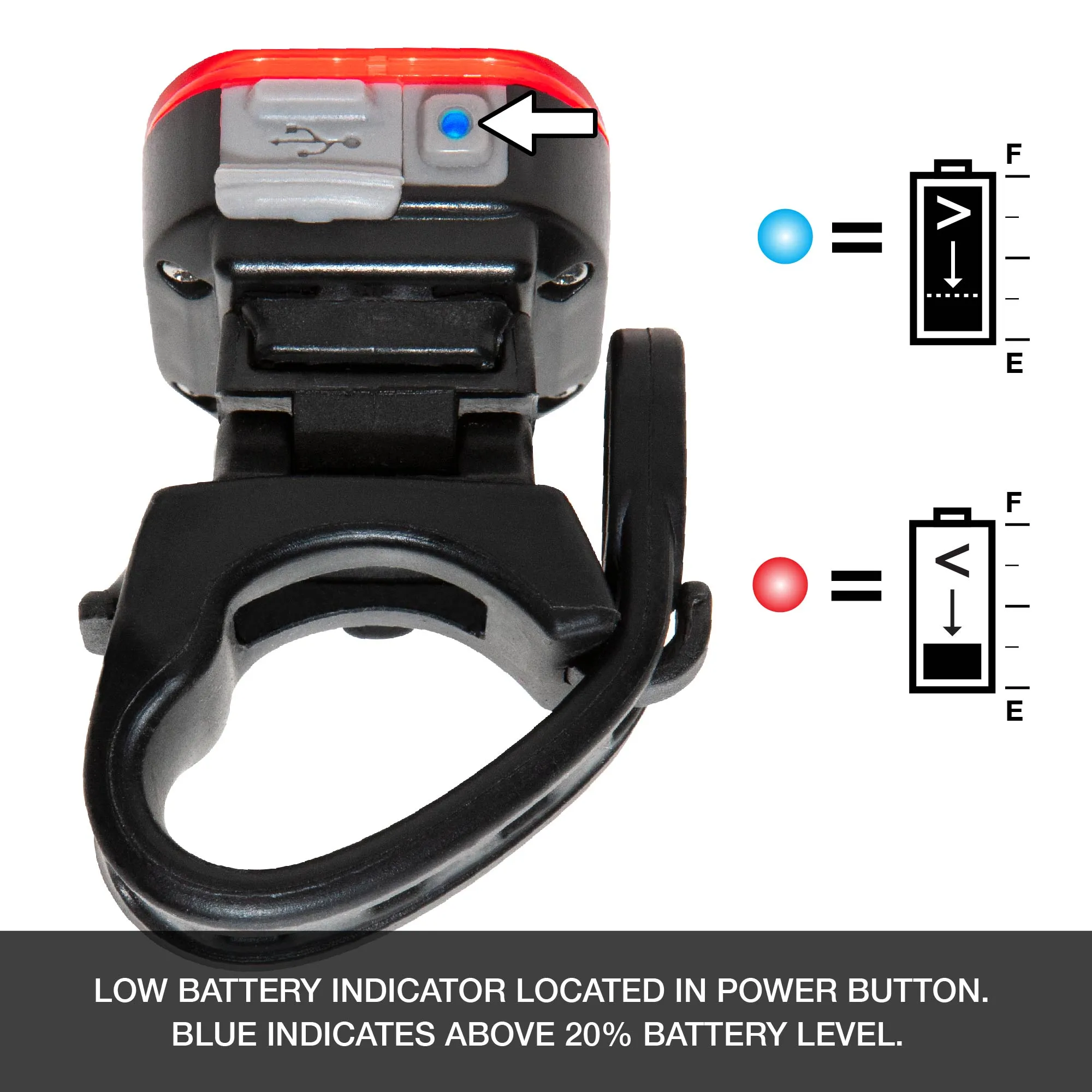 Lumina™ Micro 900 and Vmax ™ 150 Combo Front and Rear Light Set