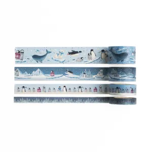 Polar Penguin Washi Tape Set