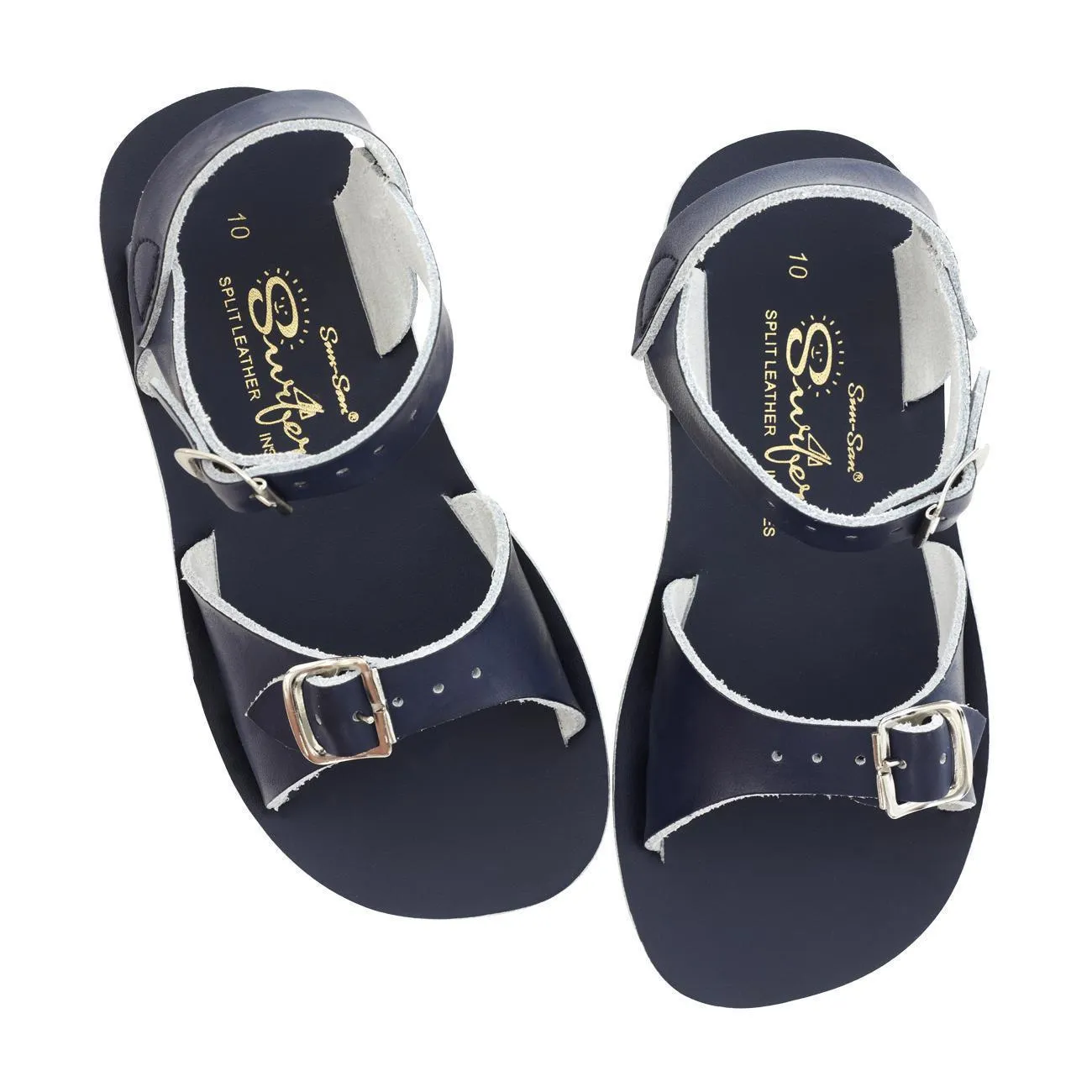 Saltwater Surfer Sandals - Navy - Kids