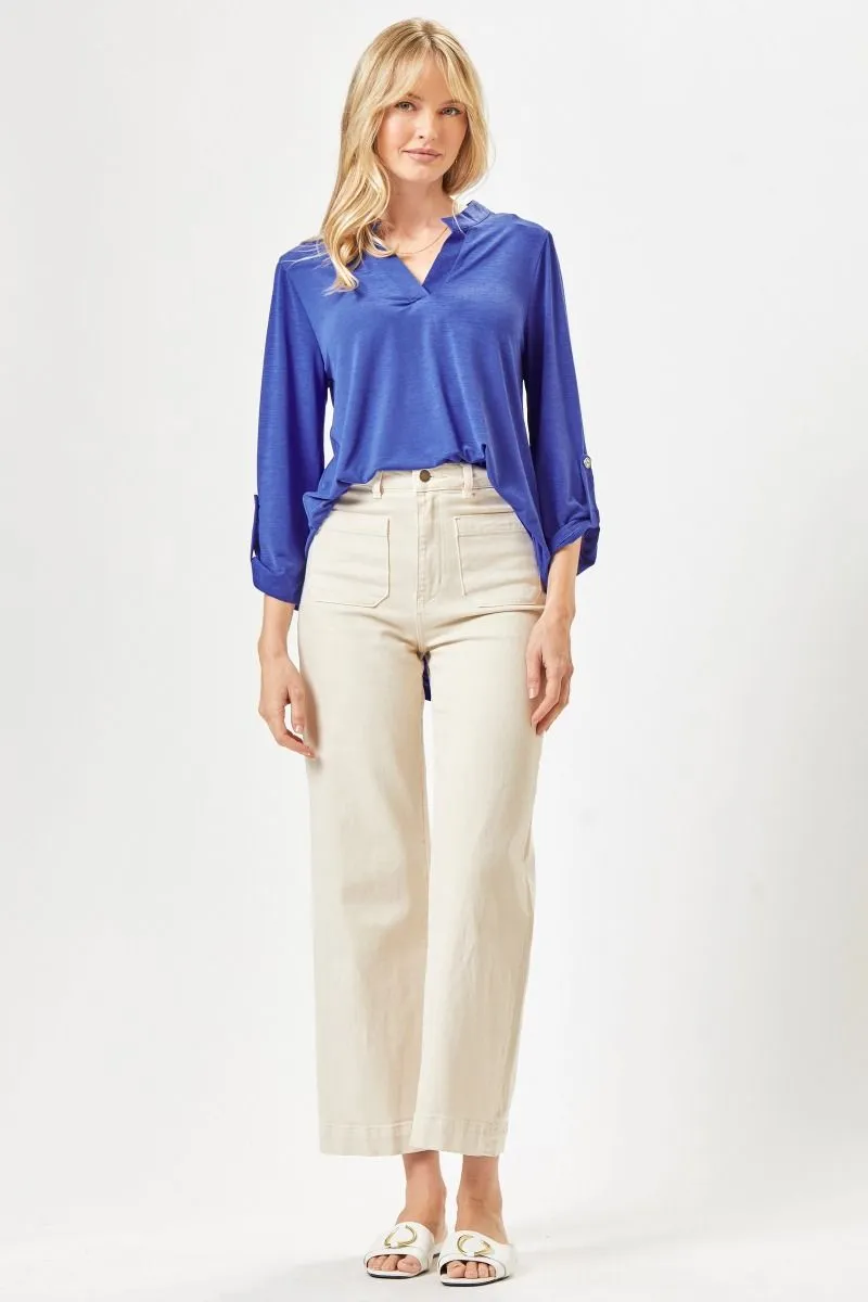 Solid Dressy Blouse