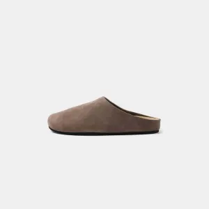 Suede Round Toe Slip-Ons